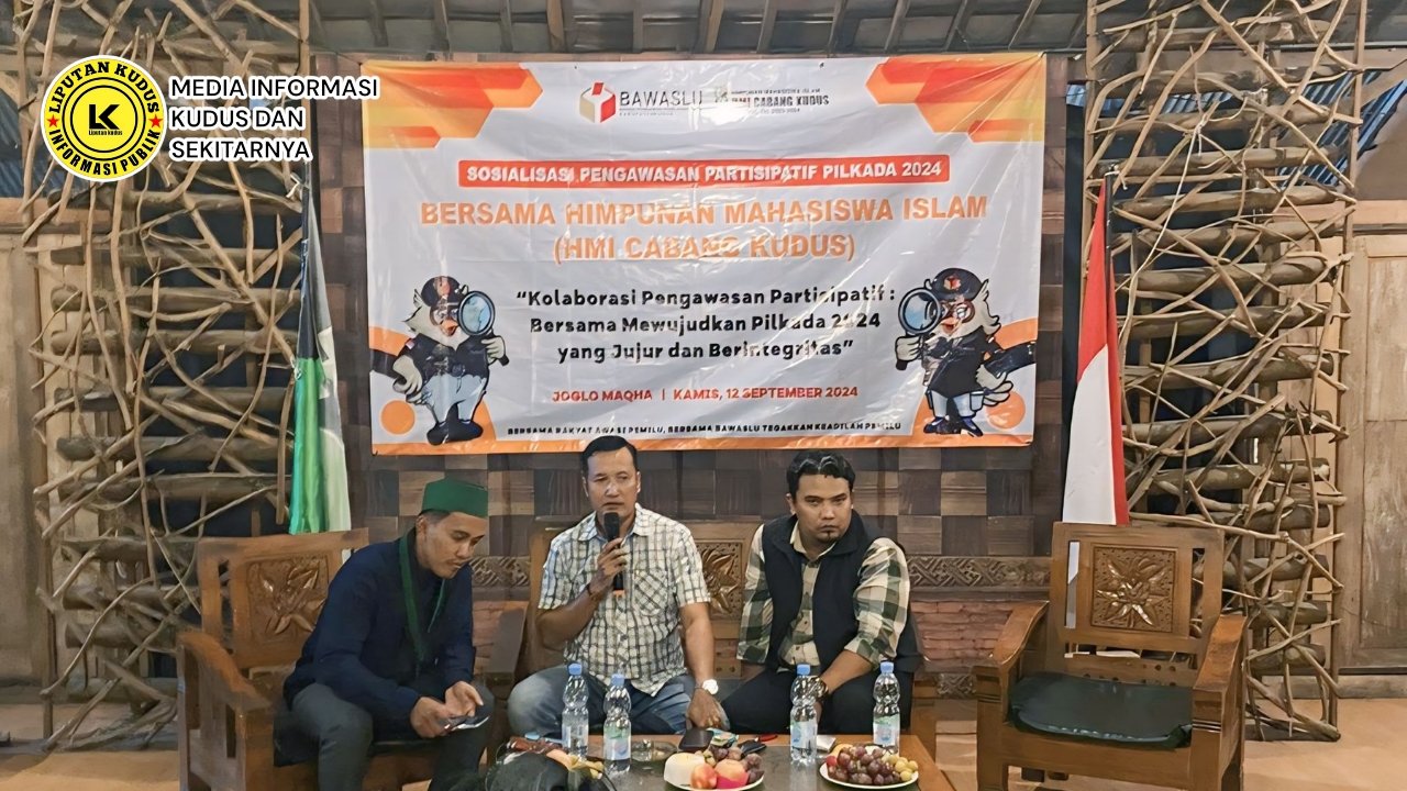 Bawaslu Kudus dan HMI Cabang Kudus : Kolaborasi Pengawasan Demi Terwujudnya Pilkada 2024 Yang Jujur dan Berintegritas